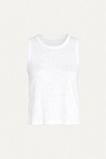 Majestic Filatures Stretch Linen Crewneck Tank