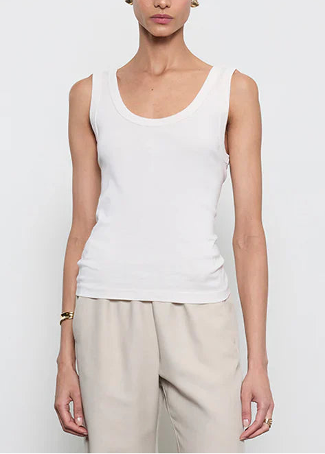 Enza Costa Supima Baby Rib Tank