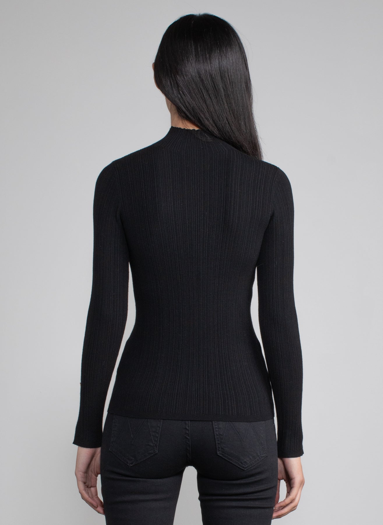 Margaret O'Leary Phoebe Rib Mockneck