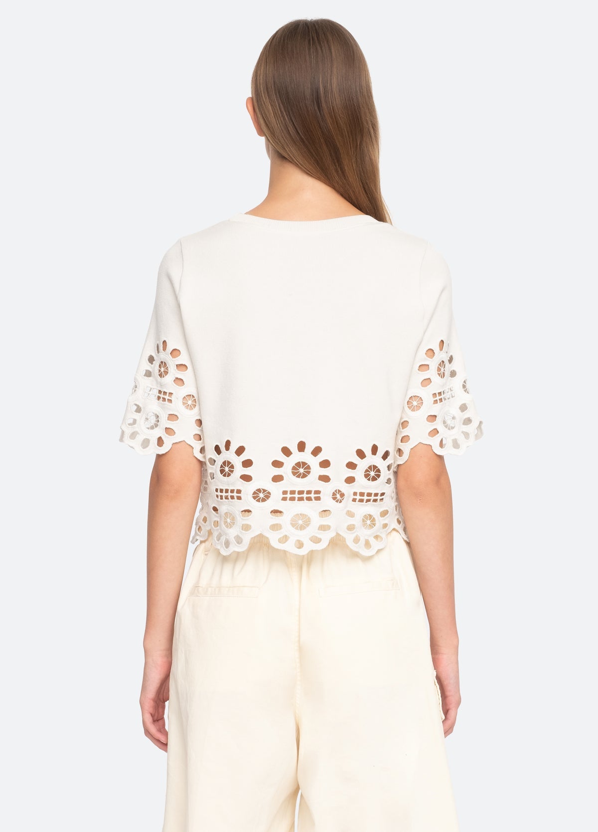Sea Elysse Embroidery Sweater