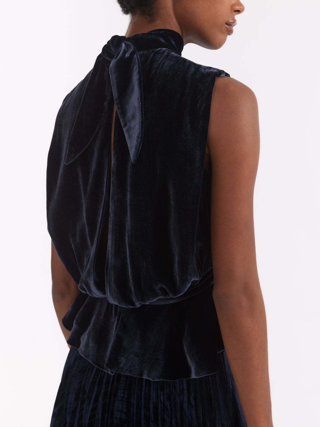Saloni Fleur Velvet Top