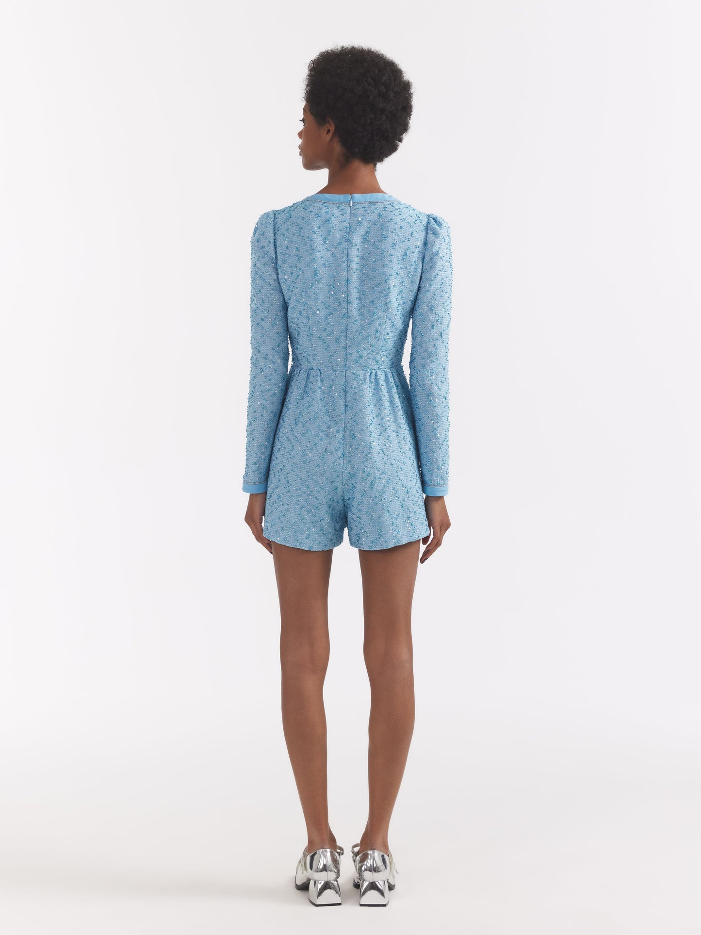 Saloni Camille Bows Playsuit