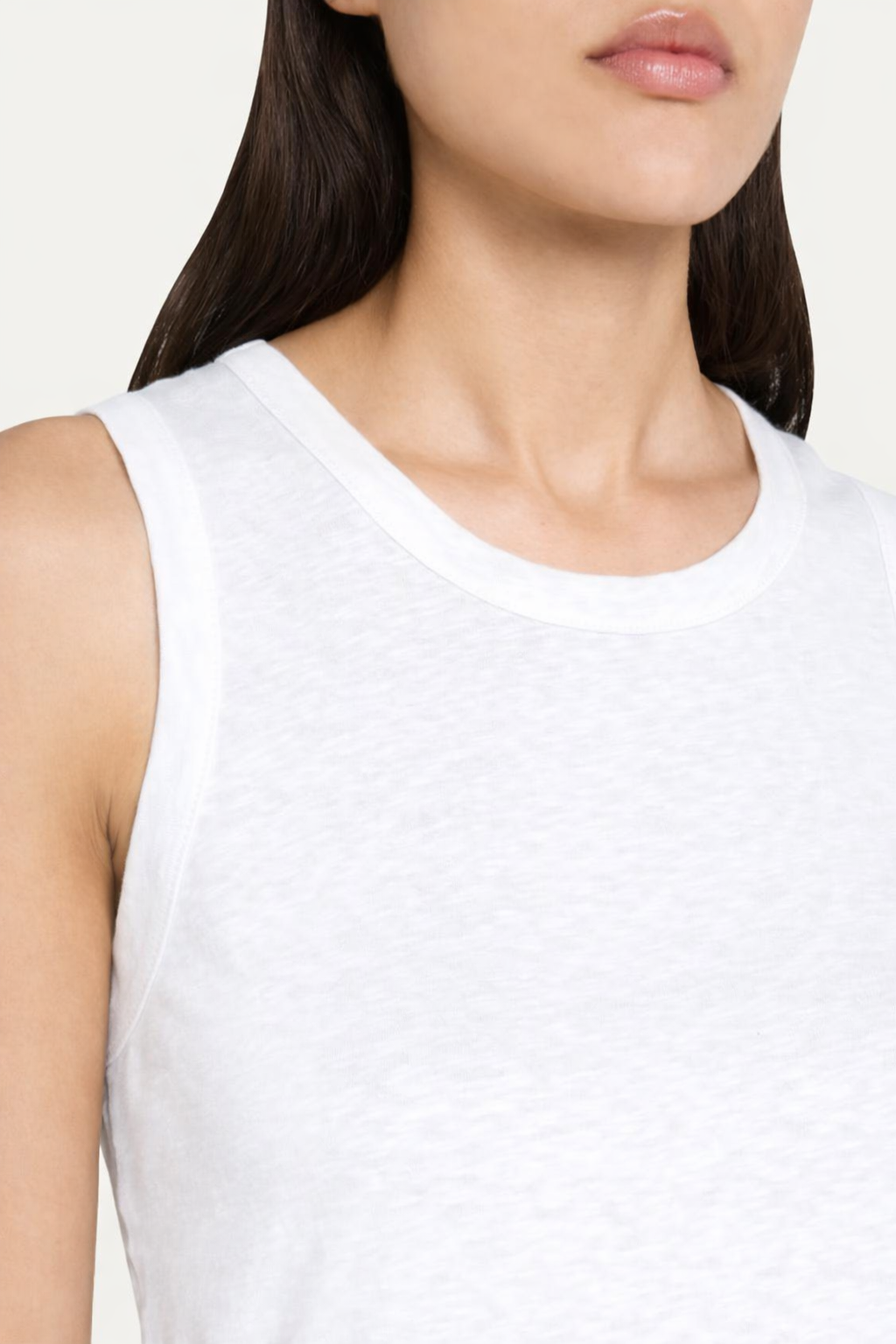 Majestic Filatures Stretch Linen Crewneck Tank