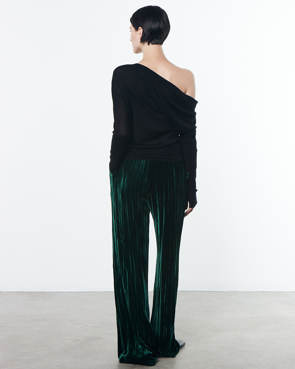 Enza Costa Tissue Cashmere Slouch Sweater