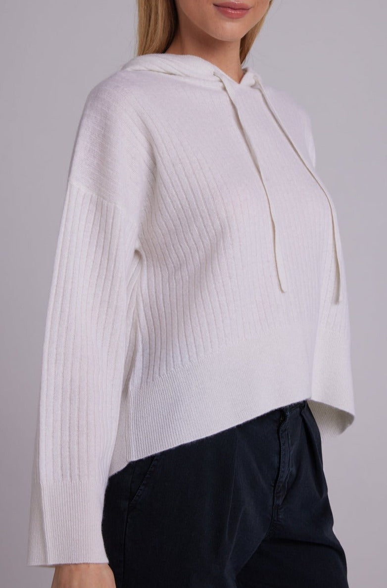 Bella Dahl Cashmere Sweater Hoodie