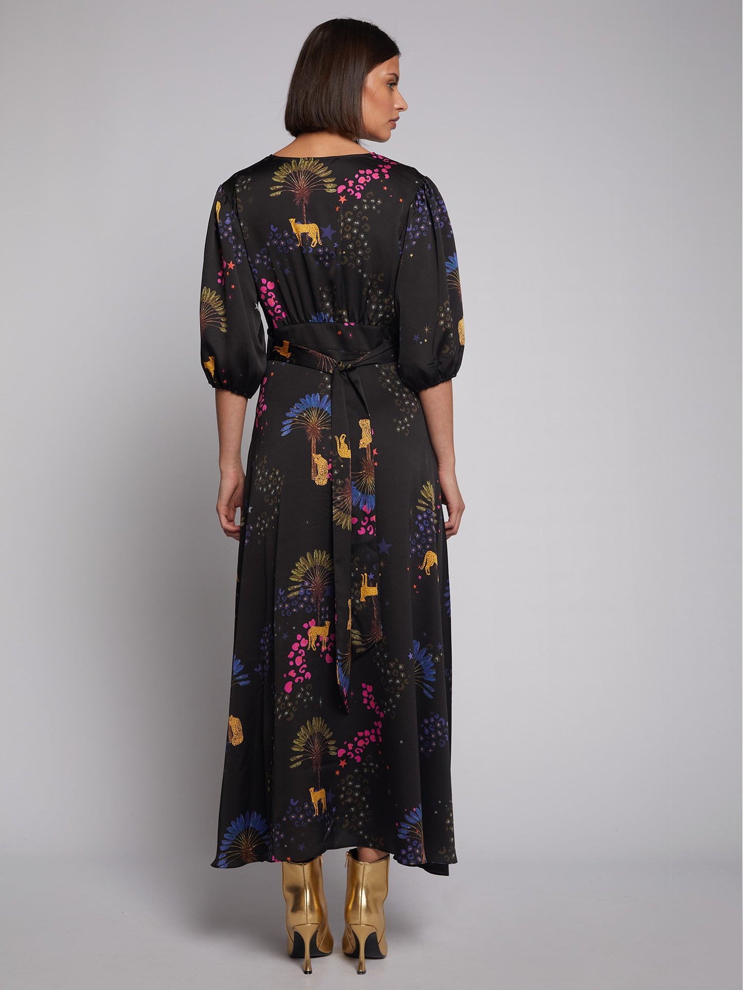 Vilagallo Natasha Midi Dress