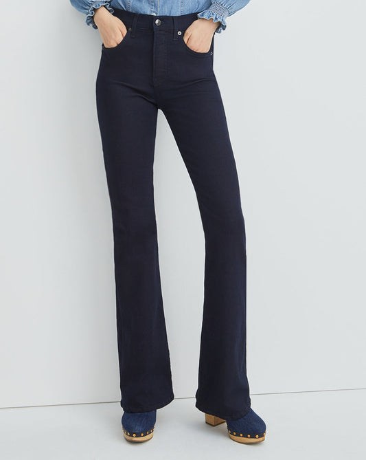 Veronica Beard Beverly High Rise Flare Jeans