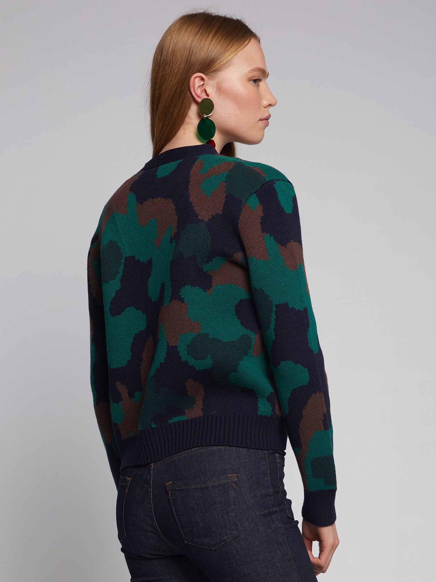 Vilagallo Knem Embroidered Cardigan