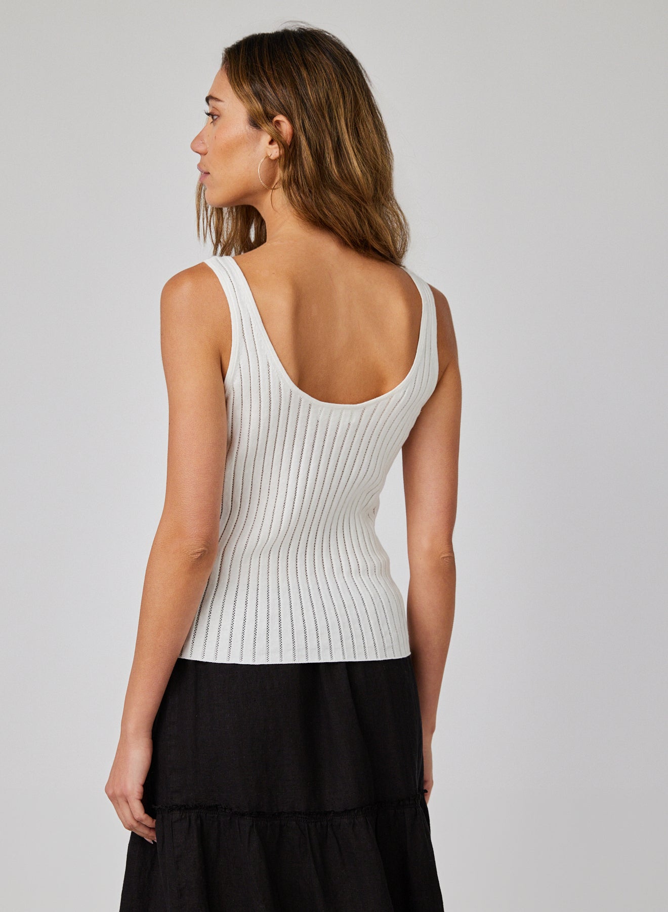 Bella Dahl Open Knit Tank