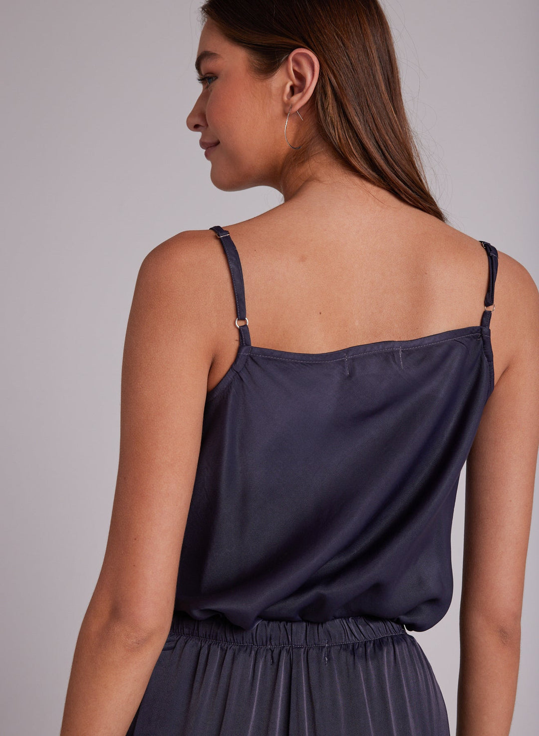 Bella Dahl Satin Cowl Neck Camisol