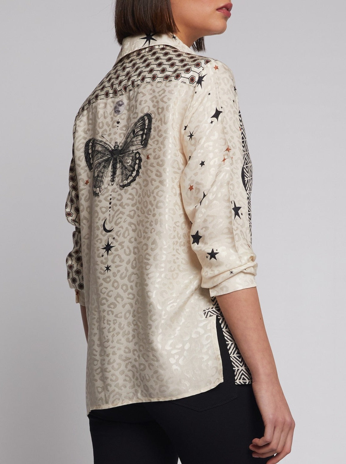 Vilagallo Irina Patchwork Shirt