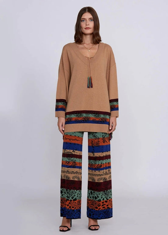 Verbena Cashmere Wool Blend Tunic - Top