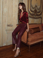 Lagence Kendra High Rise Crop Flare Pant