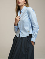0039 Italy Carla Crop Shirt
