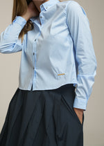 0039 Italy Carla Crop Shirt