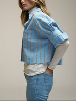 0039 Italy Marike Stripe Blouse