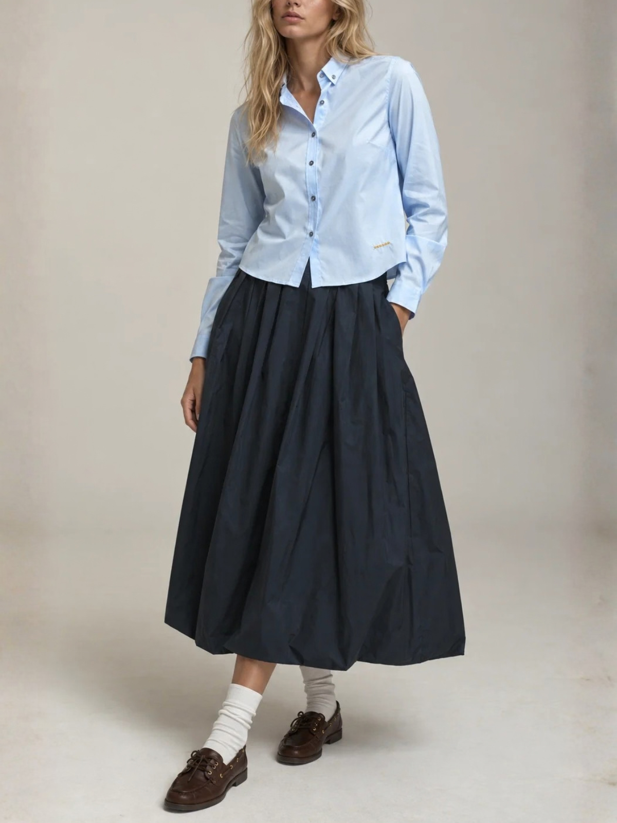 0039 Italy Carla Crop Shirt_CARLA222602