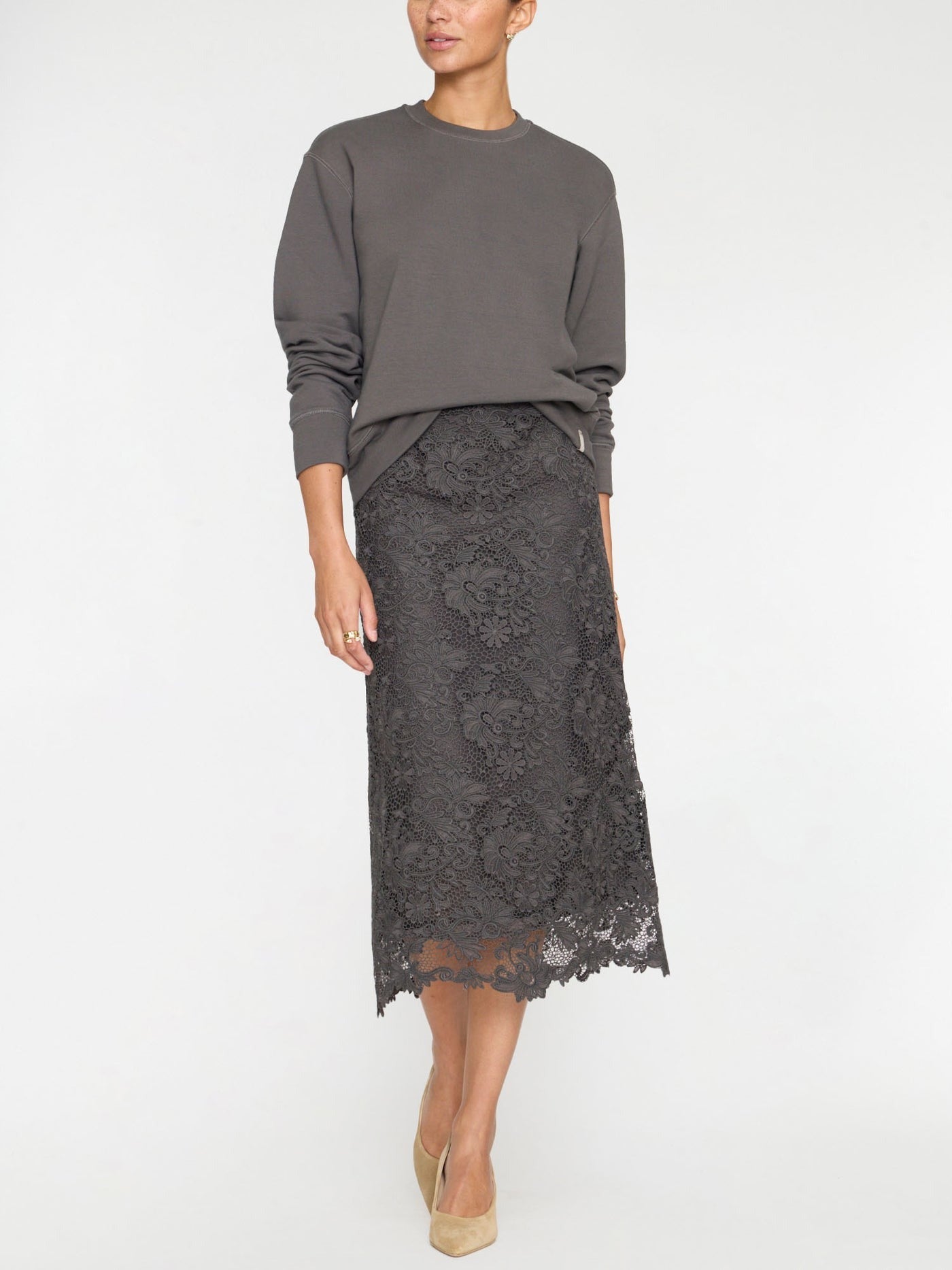 Brochu Walker Mara Lace Skirt