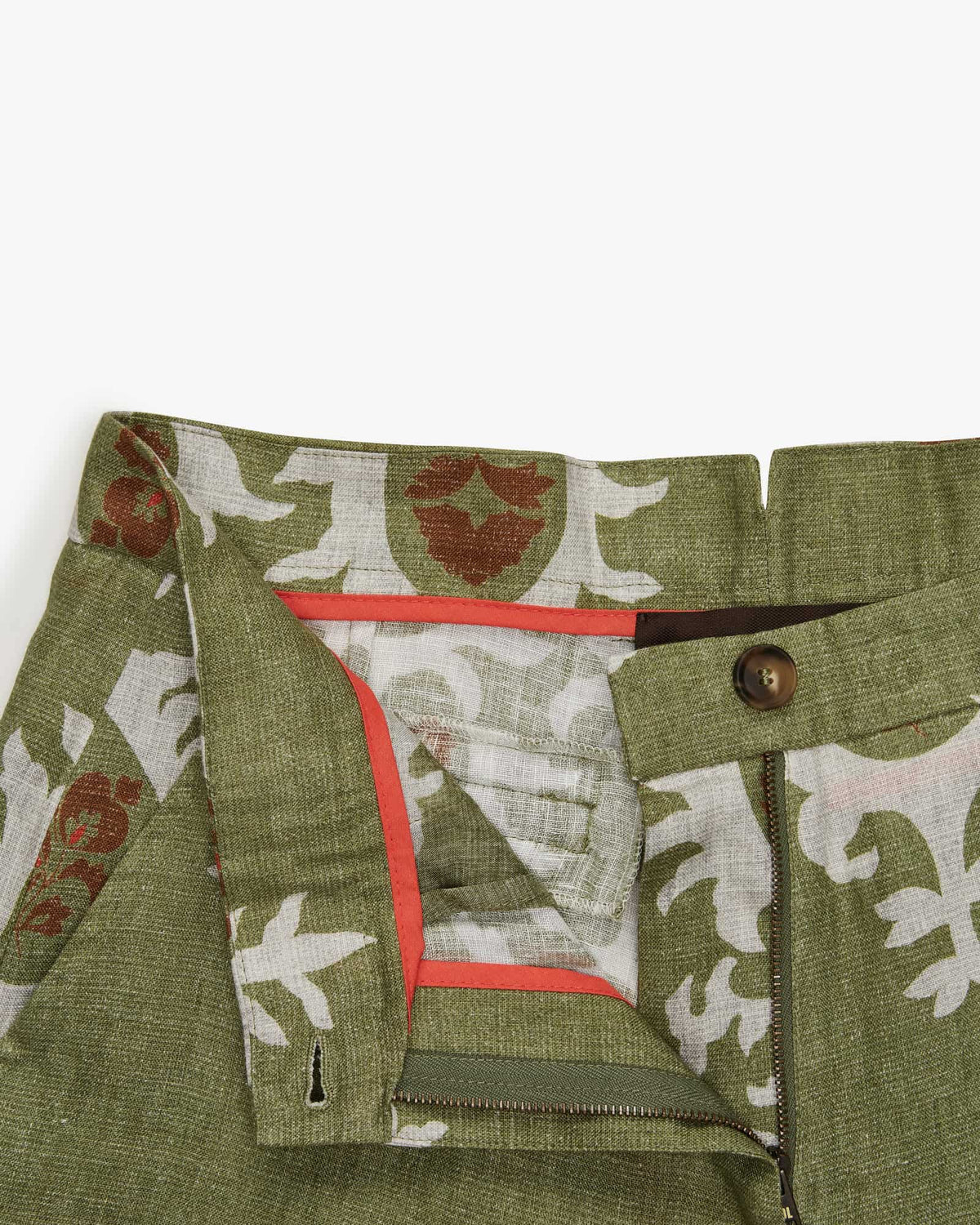 Bazar Deluxe Printed Linen Palazzo Trouser