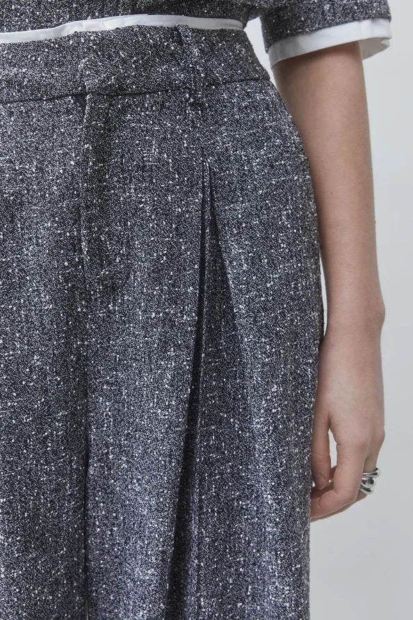 Suncoo Jerk Wide Leg Sequins Pant