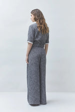 Suncoo Jerk Wide Leg Sequins Pant