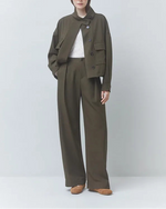 Suncoo Jio Drawstring Wide Leg Pant
