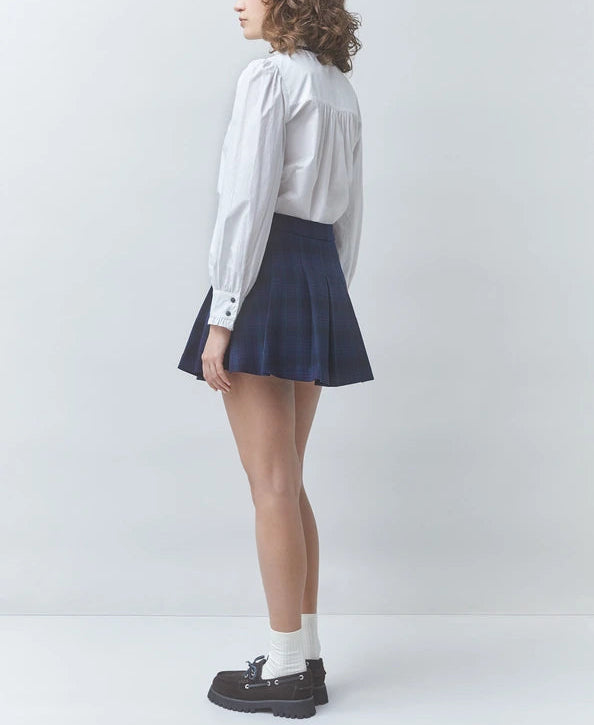 Suncoo Luisa Flowy Blouse With Bow Tie