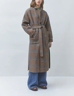 Suncoo Enjou Long Reversible Wool Coat