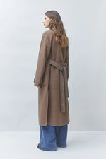 Suncoo Enjou Long Reversible Wool Coat