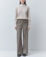 Suncoo Pacol Ruffle Collar Top