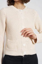 Majestic Cotton L/S Knit Cardigan