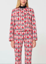 Tara Jarmon Vina Retro Print Jacket