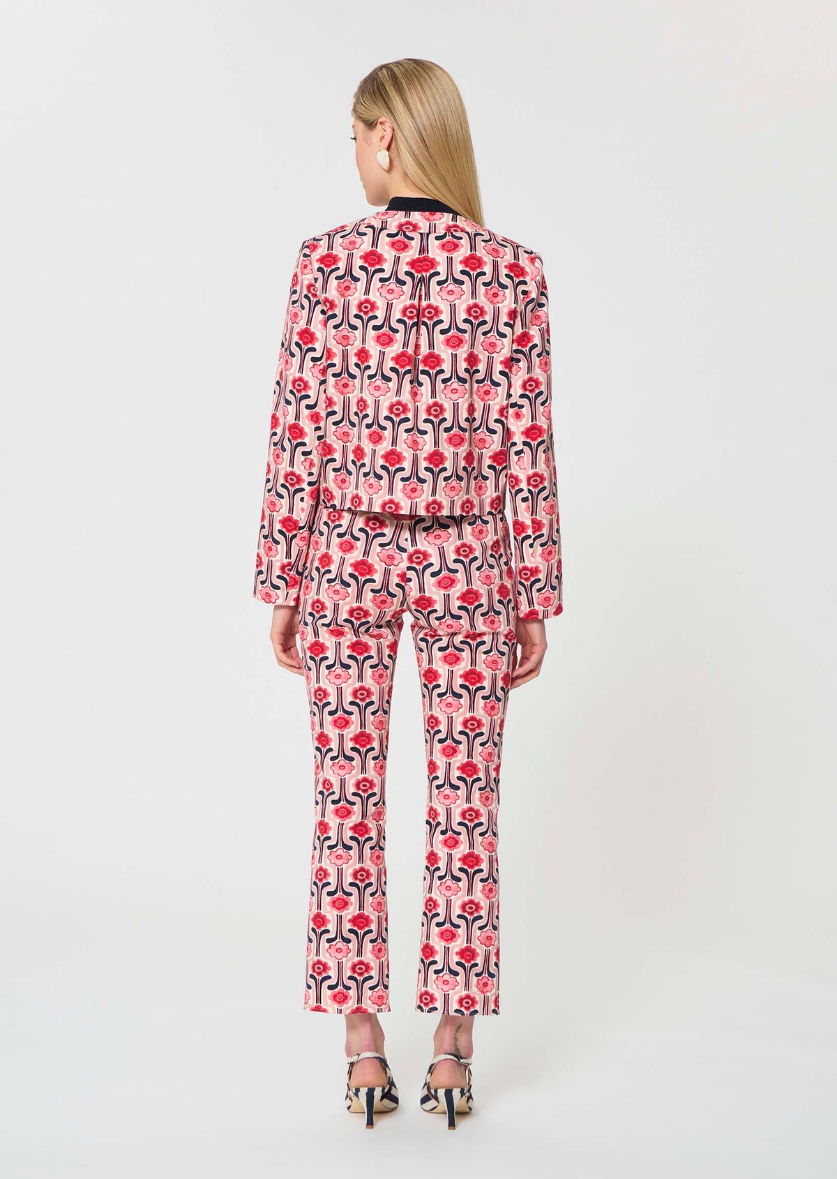 Tara Jarmon Vina Retro Print Jacket