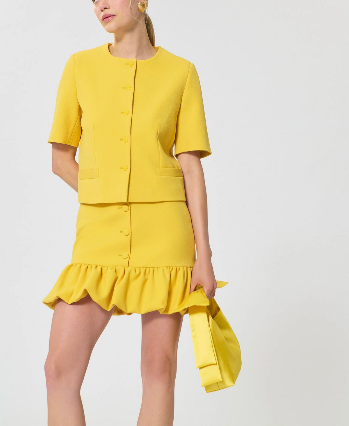 Tara Jarmon Vanita Crepe Jacket