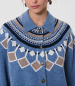 Tara Jarmon Giulietta Embroidered Collar Sweater