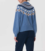 Tara Jarmon Giulietta Embroidered Collar Sweater