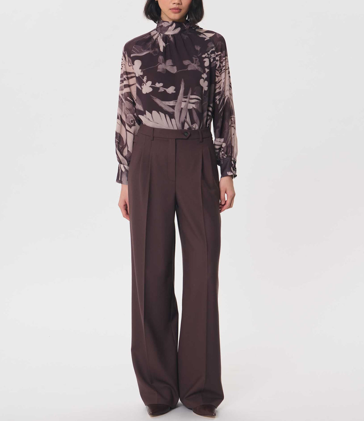Tara Jarmon Parinno Wool Blend Trousers