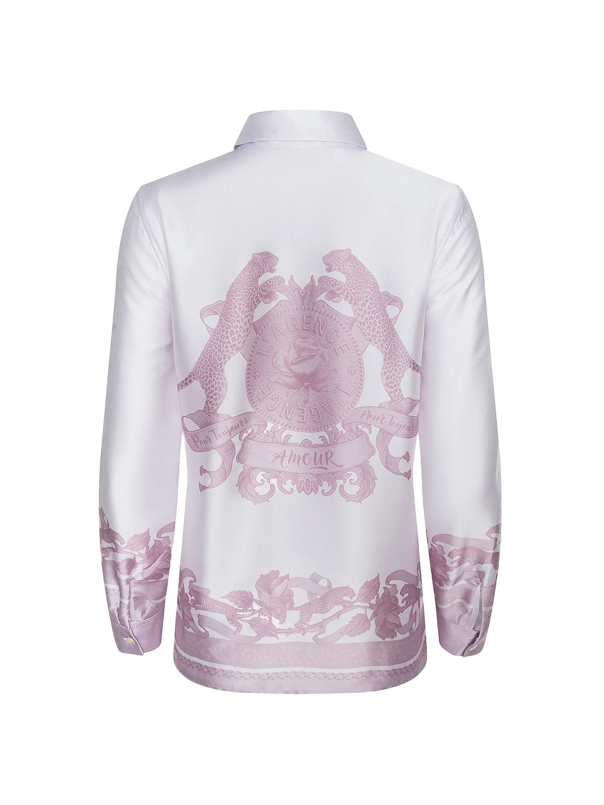 Lagence TS Judy Scarf Satin Shirt