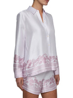 Lagence TS Judy Scarf Satin Shirt