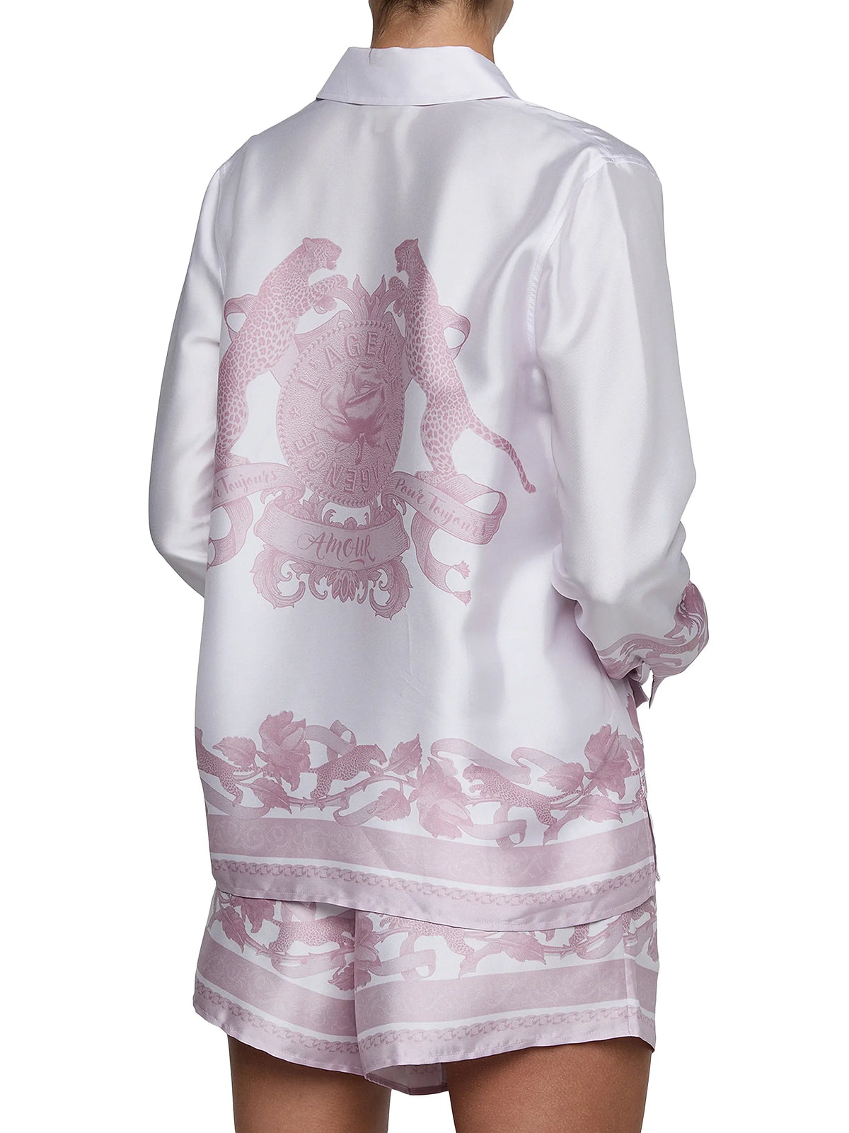 Lagence TS Judy Scarf Satin Shirt