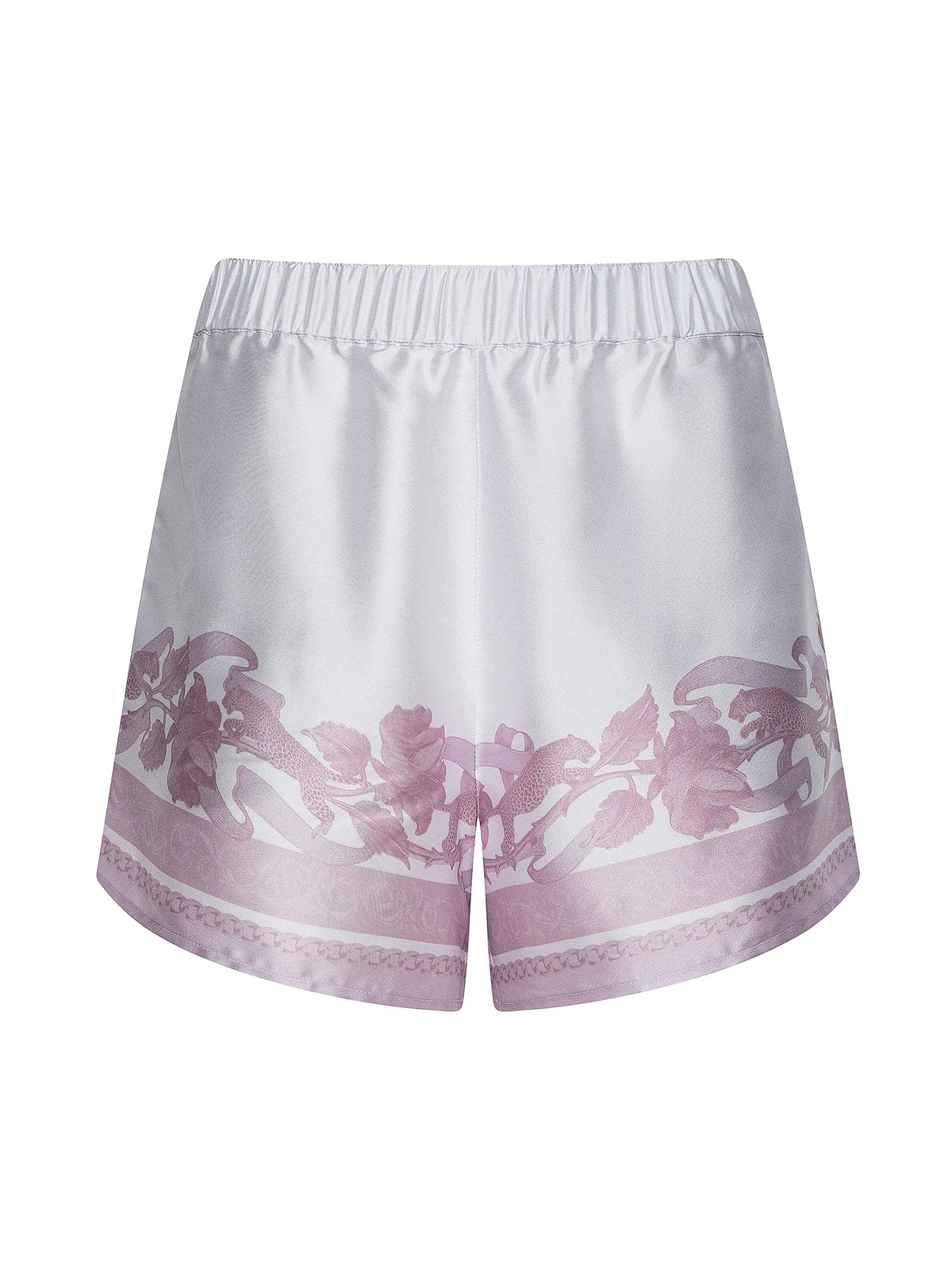 Lagence TS Maela Printed Satin Shorts