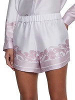 Lagence TS Maela Printed Satin Shorts
