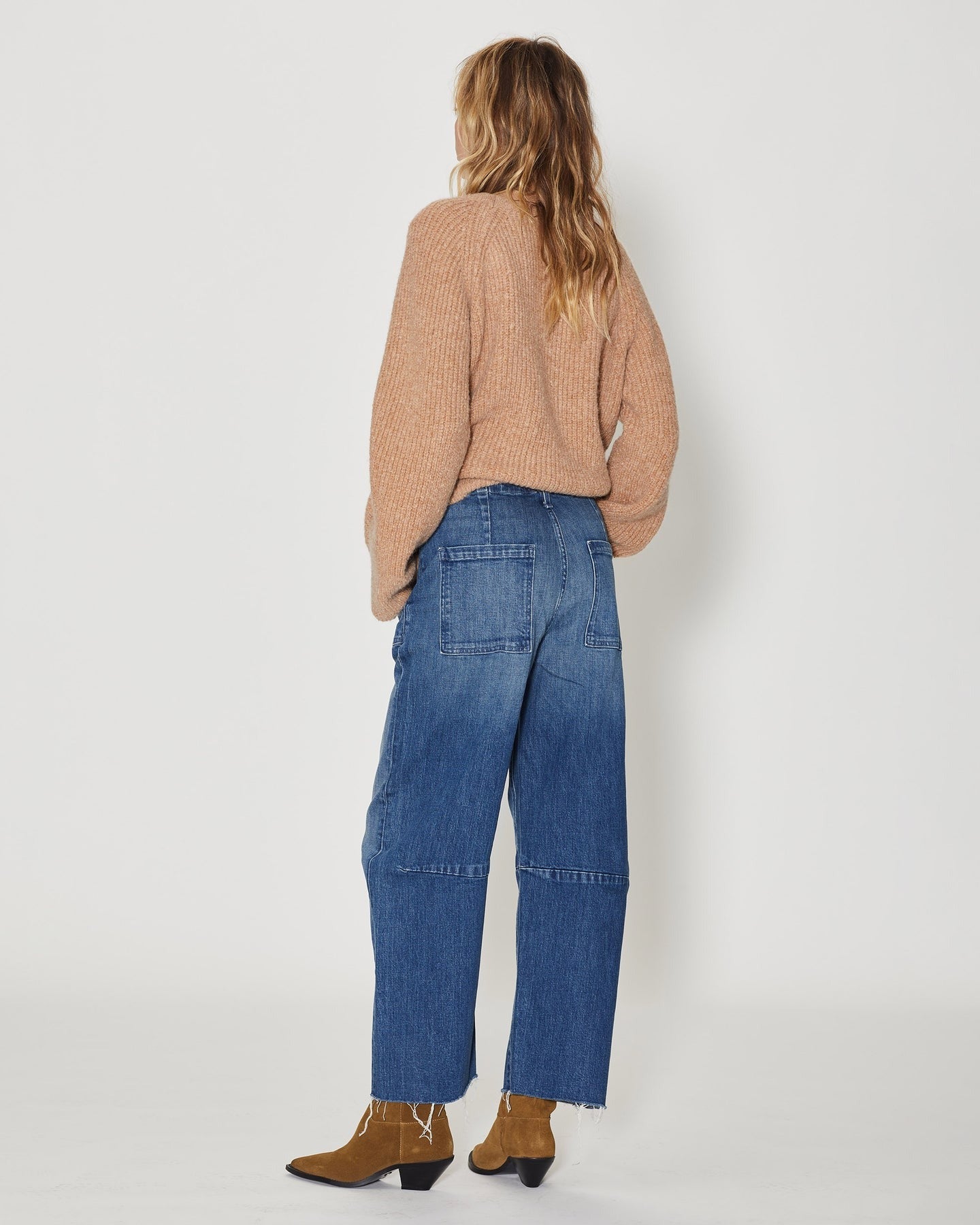 LE JEAN Utility Soft Barrel Jeans