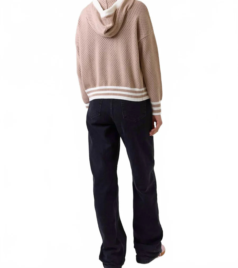 Wispr Vanessa Stripe Detail Hoodie