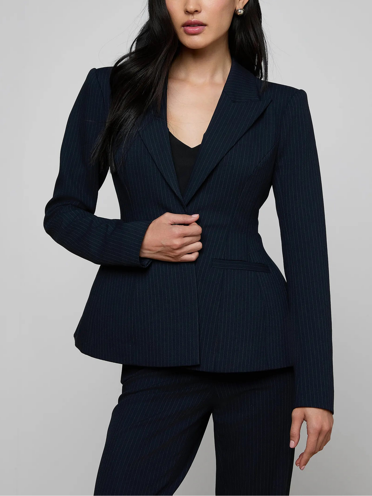 L'agence Therese Cinched Waist Blazer