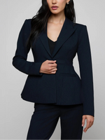 L'agence Therese Cinched Waist Blazer
