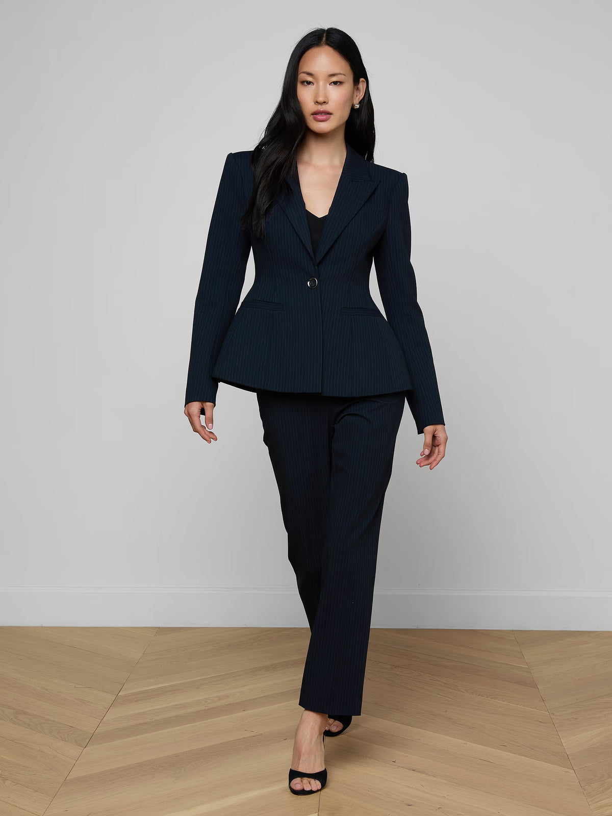 L'agence Therese Cinched Waist Blazer