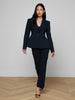 L'agence Therese Cinched Waist Blazer