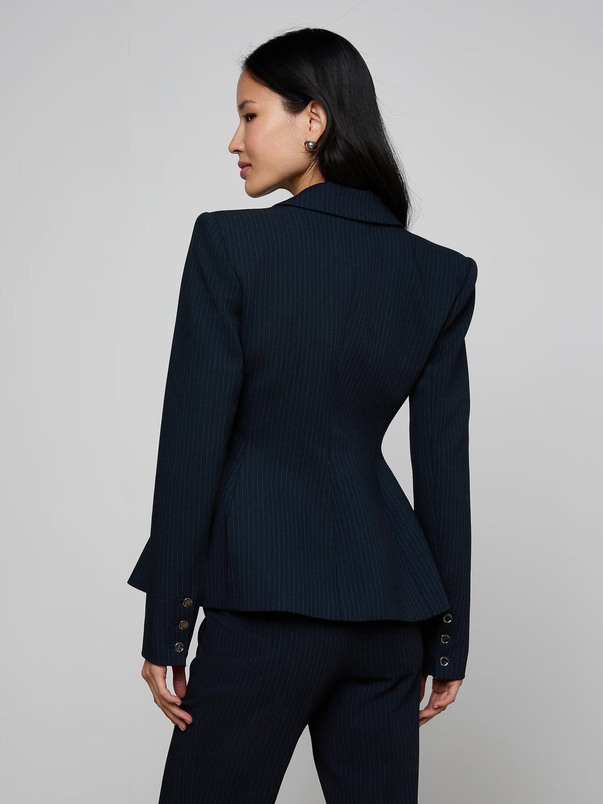 L'agence Therese Cinched Waist Blazer