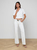 Lagence Kirstie S/S Crop Denim Shirt Jacket